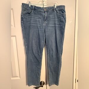 Westport Light Blue Straight Leg Women's Jeans